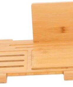 OUNONA Modernes Badewannentablett Erweiterbares -Organizer-aufbewahrungsregal Für Shampoo Seife Spa-Produkte