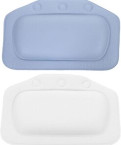 Healvian 2stücke Badewannenkissen Kopfstützenkissen für Badewanne Haushalts-badewannenkissen Badezimmerkissen Kissen für Badewanne Badewannen-kopfkissen