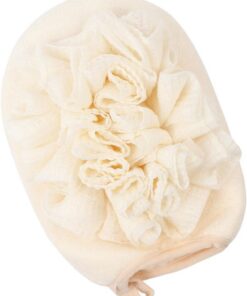 STOBAZA Duschhandschuh Badeschwamm Beige Peeling Hautfreundlich Schäumend Badetuch Zubehör