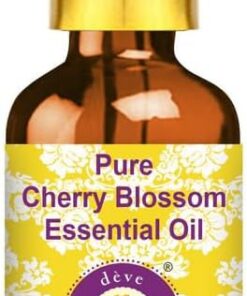 Deve Herbes Reines ätherisches Kirschblütenöl (Prunus serrulata) mit Glastropfer, dampfdestilliert, 50 ml