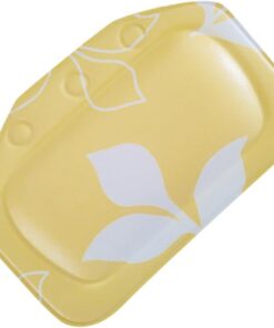 OUNONA Nackenkissen Komfortabel und Stabil aus Weichem PVC mit Saugnäpfen Badewannenkissen Ergonomisches Kopfstützkissen für Entspannende Badewannenmomente