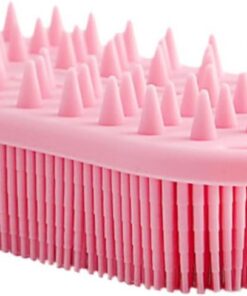 STOBAZA Silikon Duschbürste Klein Weich mit Massagefunktion für Empfindliche Haut Babys Badezimmer Badewanne mit Aufhängung