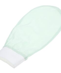 STOBAZA Peelinghandschuhe Badehandschuh Rayon Körperpeeling Handschuh Leicht Grün Sanft Hautreinigung für Bad Dusche Zuhause