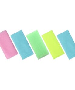 Körperpeeling Handtücher Effektives Peeling 5 Stück-pack aus Nylon mit Langer Länge für Rückenschrubben Badetuch für Familienbad zu Hause