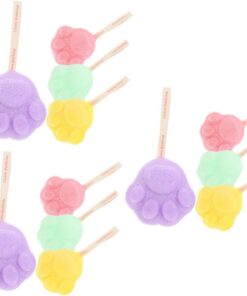 Healvian 12stücke Teiliges Gesichtsschwämme Süße Gesichtsreinigungsschwämme Für Sanfte Peeling Und Reinigung Farben Für Frauen Praktische Gesichtsreinigungstools