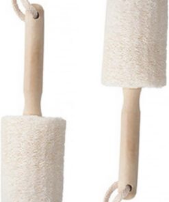 OUNONA 2stücke Peeling-badebürste mit Natur-luffa Scheuerbürste für Körperreinigung Bade und Körperwaschbürste