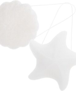 VALICLUD 2stücke Loofah Schwamm Für Kleinkinder Badeschwamm Weicher Badeschwamm Duschschwamm Luffaschwamm Badeschwämme Babyschwamm Kinderbadeschwamm Gesichtswischen Haltbarer Schwamm