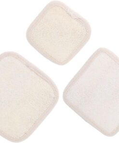 STOBAZA 3 Stück Luffa Peeling Duschschwämme für Körper Natürliches Loofah Material Komfortabel zum Sanften Entfernen von Abgestorbener Haut für Dusche und Bad