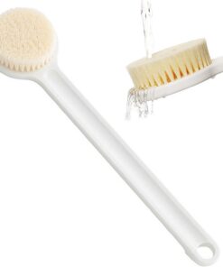 Duschschrubber mit langem Griff, trockener Bürstenbürste | Weiches nicht rutsches Körper Exfoliator-Werkzeug zurück-Schrubben | Multifunktionale persönliche Pflege- und Badprodukte für schwangere