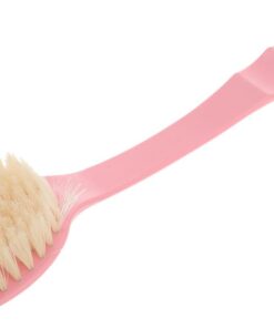 VALICLUD Langlebige Badebürste mit Langem Griff Gebogene Kunststoff Bürste für Peeling und Hautmassage im Badezimmer