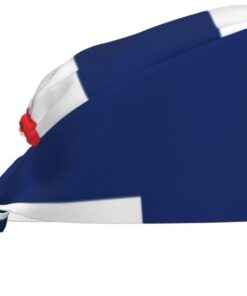 Mehrzweck-Reinigungskappe mit norwegischer Flagge, verstellbar, atmungsaktiv, für Spa, Fitness, Chef, Zuhause, den täglichen Gebrauch