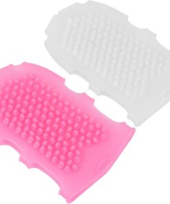 VALICLUD 2 Stück Silikon Massagebürste für Körper mit Leichtem Tragbarem Design und Effektivem Peeling zur Anwendung im Spa und Ganzkörpermassage