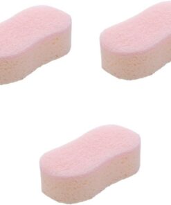 Healvian 3stücke Badeschwamm Für Junge Mädchen Und Erwachsene Weicher Duschschwamm Aus Hautfreundlichem Material Zum Peeling Und Reinigen Vielseitig Einsetzbar Für Junge Mädchen