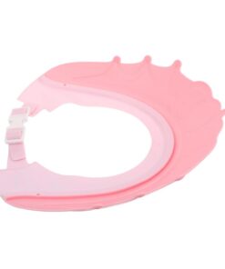 Healvian Duschhaube für Junge Mädchen aus Silikon Waschhaube mit Ohrenschutz Badeschutz Verstellbar für Kleinkinder zum Haarewaschen und Baden