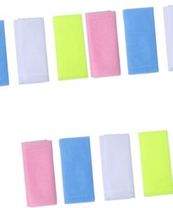 Healvian 12stücke Nylon Rückenwaschtuch Teiliges Effektives Peeling-handtuch Für Sanfte Hautreinigung Für Dusche Oder Bad Langlebig Und Praktisch Für Männer Frauen