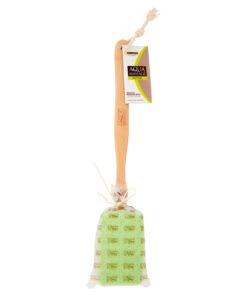 Arix AQUA MASSAGE Massagebürste zur Entspannung, Bürste mit Zellulose-Schwamm, 100% pflanzlich, für Reinigung und Massage, hergestellt in Italien