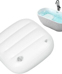 Badewannenkissen, aufblasbarer Sitzerhöhung, ergonomisch, weich, für Hüftschmerzen, , Pool, Outdoor, Einweichen, Haus, Komfort