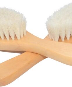 OUNONA Holzbürste mit Griff Duschbürste Badebürste Rückenbürste Weiche Borsten für Hautfreundliche Massage für Dusche und Porentiefe Reinigung