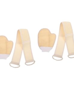 Healvian 2sätze Körper Peeling Handtuch Teiliges Mit Praktischem Duschhandschuh Und Langen Rückenreinigungsstreifen Effektive Hautreinigung Für Tägliche Anwendung Und Entspannende