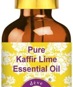 Deve Herbes Reines ätherisches Kaffernlimettenöl (Citrus hystrix) mit Glastropfer, dampfdestilliert, 30 ml