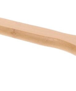 Healvian Rückenbürste für Dusche mit Peelingfunktion Bambusbürste für Frauen Körperpeelingbürste mit Ergonomischem Griff Trockenbürstenbürste für Hautpflege Nachhaltige Bambuskonstruktion