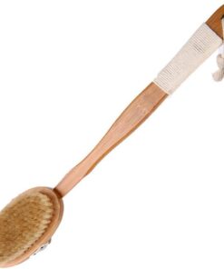 Badebürste Pferdeborste Badebürste Lanriff Bambusborste Weiches Haar Japanisches Rub Back Mud Artefakt Adult Rub Back Brush Convenience