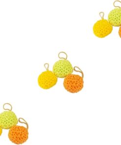 Healvian 9stücke Honigwaben Badeschwämme Sanfte Reinigungsschwämme Für Dusche Und Bad Gelb Grün Orange Peeling Und Massage Für Hautpflege Hygienisch Und Langlebig