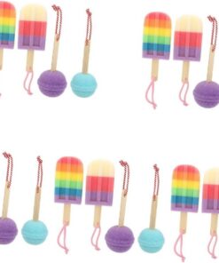 Healvian 20stücke Bunte Duschschwämme Für Erwachsene Körperpeeling Schwämme Farbenfrohe Badschwämme Für Sanftes Waschen Effektive Reinigung Für Ganze Familie Leicht Und Platzsparend