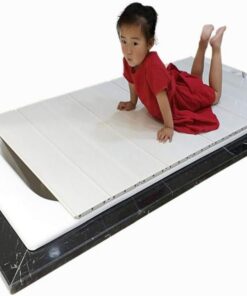 WAYER Falten Badewannenbretter, Lagerung-Board Badewanne ablage Multifunktion Staubdicht Halterung Isolierung-Abdeckung Können Storage Artikel Badewannenbretter-Weiß 80x75x1.2cm(31x30x0inch)