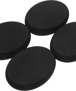 Abaodam Eva Ersatz Auftragepads mit Leichtem Einbau für Rückenlotion 4 Stück und Effektivem Peeling für Rücken und Körperpflege im Badezimmer