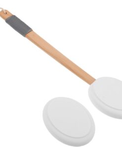 STOBAZA Rückenlotion Applikator mit Langem Griff Weicher Pinsel für Körperlotion und Selbstbräunung Kompakter Creme Auftragepinsel für Präzises Auftragen bei Erwachsenen und Senioren