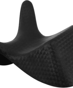 STOBAZA Nackenstützkissen für Shampooschüssel aus PVC Schwarz EIN Stück Passt Sich der Nackenform an Unterstützt bei Salon und Schönheitsliegen