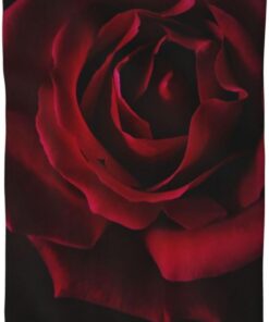 BAFAFA Rose Flower Printed Face Wash Cloths Fast Drying Washcloth Soft Fingertip Towels Absorbent Face Washcloth Soft Makeup Remover Cloths