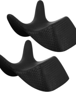 VALICLUD 2 Stück PVC Haarwaschkissen für Friseursalonbedarf rutschfest und Wiederverwendbar Ergonomisches Salonkissen für Beauty Bed und Zuhause