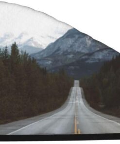 Xzeit Road in Mountain Area Haartuch Korallensamt Trockenes Haar Caps Schnell Trockenes Haar Bad Duschhaube Super Saugfähige Haartücher für nasses Haar Langes Dickes Lockiges Haar