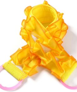 STOBAZA Rückenschrubber mit Langem Band 2 Stück-pack aus Rayon Schwamm Leichter Badeblume Praktisches Badewannen Zubehör Zufällige Farbe für Dusche und Badewanne für Senioren und Kinder