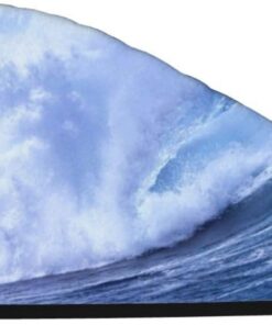 Xzeit Big Ocean Wave HD Haartuch Korallensamt Trockene Haarkappen Schnell Trockenes Haar Bad Duschhaube Super Saugfähige Haartücher für nasses Haar Langes Dickes Lockiges Haar