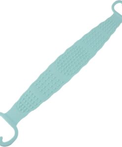 VALICLUD Peeling Duschschwamm aus Silikon mit Langem Griff und Hautschutz für Damen und Herren Komfortabel zu Verwenden für Dusche und Badewanne Zufällige Farbe