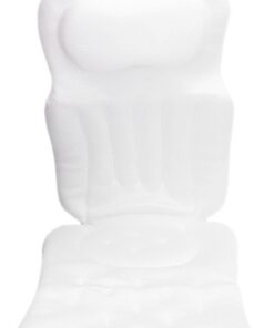 Fafeicy Ganzkörper-Badekissen mit Saugnäpfen, Hochelastisches Netzgewebe, Kopf-, Nacken- und Rückenstütze, Rutschfestes Badewannenkissen für Erwachsene, Entspannende Spa-Badezeit