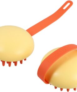 VALICLUD 2stücke Badezimmerpinsel Massagebürste Badewannenschwamm Silikon-badewannenschwamm Körperbürste für Bad und Dusche