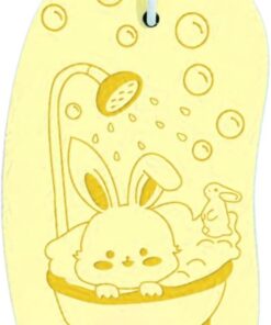 Baby-Badeschwamm – 193 x 2,5 cm, weicher, saugfähiger Schrubber für Neugeborene, sanfter Luffa für Babypartys mit schneller Absorption, Hautreiniger für Kleinkinder, Mädchen, Rosa, Blau, Grün