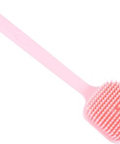 VALICLUD Silikonbürste für Dusche und Bademassagegerät Rückenbürste zur Hautreinigung und Massage Porenpeeling für Fahle Haut Einfach Anzuwendendes Duschpeeling