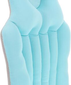 OUNONA Faltbare Badewanne Erwachsene Polyester mit Sitzkissen Rückenlehne für Zuhause Reisen Camping Platzsparend