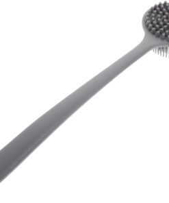 OUNONA Rückenschrubber Gründlichen Griff Langem Dusche mit Silikon Durchblutungsförderung Massagefunktion zur Weicher Badeschwamm Hautreinigung Bad und Beim Duschen