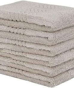 XYWHPGV Luxus Waschlappen 6 Stück 29 x 13 Zoll Weiche und saugfähige 100% Baumwolle für den täglichen Gebrauch, Kamelfarbe(e8f76 f6349 7bfce 66ce9 ab8e2 82c36