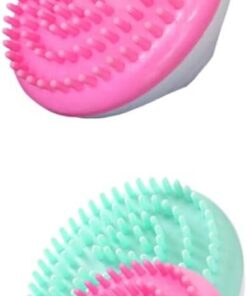 Healvian 4stücke Handheld Massagebürste Für Körperpflege Anti- -massage Spezielle Schönheitsbürste Für Frauen Ergonomisch Grün Und Rosa Für Zuhause Und Unterwegs