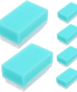 OUNONA 6stücke Babybadebürste Mit Weichen Borsten Für Neugeborene Sensorische Scheuerbürste Badeschwamm Für Junge Mädchen Therapiemassagebürste Zur Hautpflege Tragbares Bürsten Zuhause Un