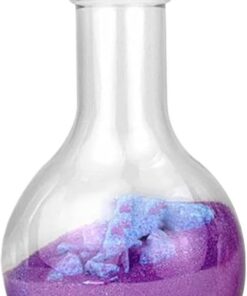 Bubble Bath Ball, Colorful Scented Fizzy, 13.3/7/7.2 Inches, Safe Healthy Science Flask Toy, Bomb Toys, Fun Bath Bomb Kids for Birthday, Children Day (Multicolor)