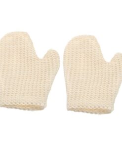 OUNONA 2stücke Badehandschuhe aus Sisal für Peeling Gewebt für Dusche und Haushalt Körperwaschschwämme mit Reichlich Schaumbildung