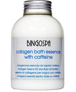 BINGOSPA fitness Feuchtigkeitsspendende Kollagenbadessenz mit Koffein, Schaumbad, Badmilch fur Hautbefeuchtung - 500ml